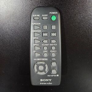 Sony Remote Control RM-SF100 For Audio System HCDF100 HDCF100 MDSJE920